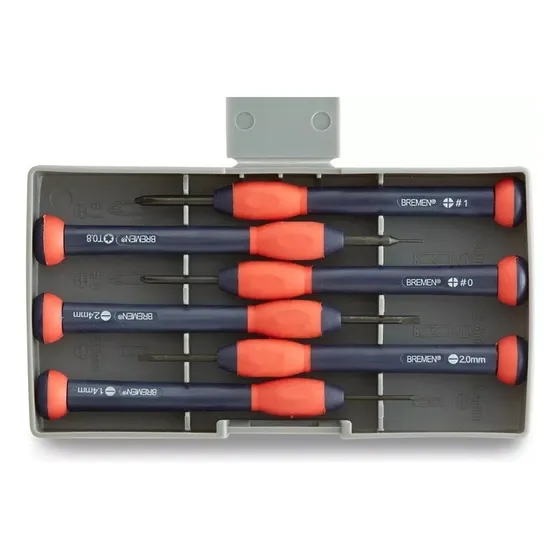 Juego Destornilladores Bremen 6 Pz Reloj Torx Plano Phillips