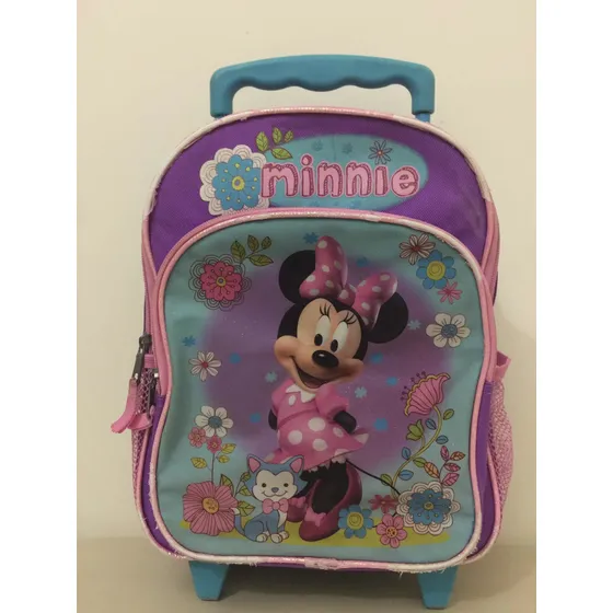 Bolso Con Ruedas De Minnie Original Disney Usado
