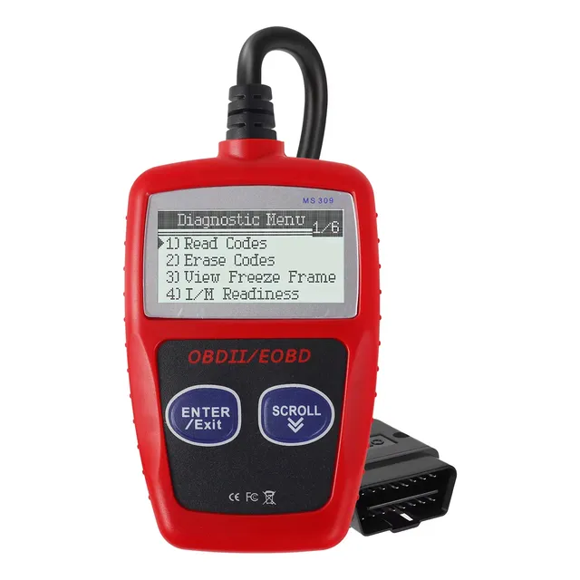 Escaner Automotriz Maxiscan Ms309 Odb2 Elm327