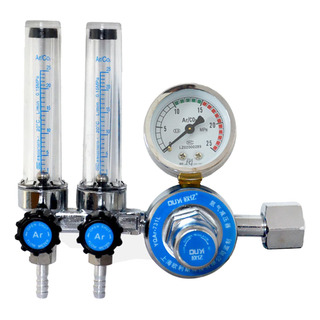 Industrial Argón/co2 Mig Caudalímetro Regulador De Doble Industrial Argón/co2 Mig Caudalímetro Regulador De Doble