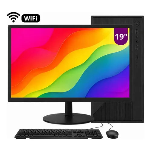 Computador Completo Intel I5 2400 8gb Ssd 256gb Windows 10 Easypc