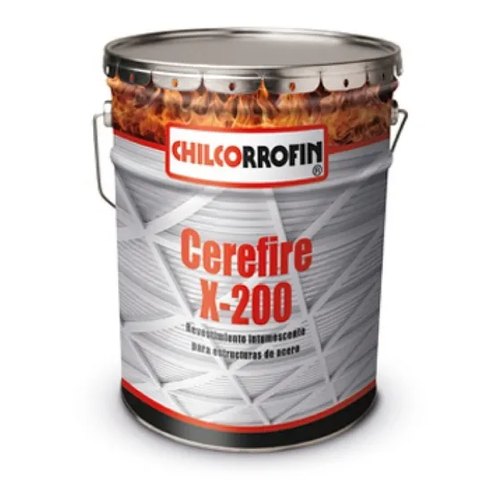 Cerefire X-200 Blanco Chilcorrofin 4 Gal Intumescente 
