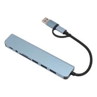 Adaptador Multipuerto 8 En 1 Usb C Hub Usb 3.0 Usb 2.0 Tipo Adaptador Multipuerto 8 En 1 Usb C Hub Usb 3.0 Usb 2.0 Tipo