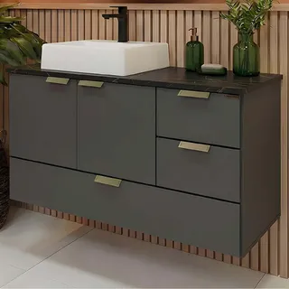 Noddo Home Design Gabinete Para Banheiro Suspenso Armário Lavatório C