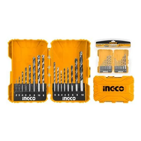 Set 16 Mechas Metal Concreto Madera Ingco Akdl11601