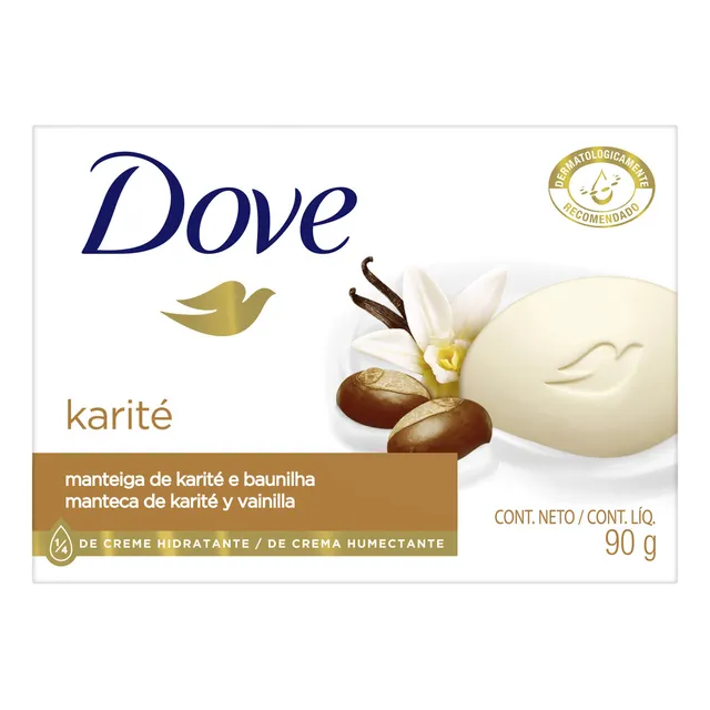 Dove Jabón En Barra Karité Y Vainilla 90g