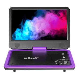 Idegeek Portable Dvd Player 125, Con Una Pantalla Giratoria Idegeek Portable Dvd Player 125, Con Una Pantalla Giratoria
