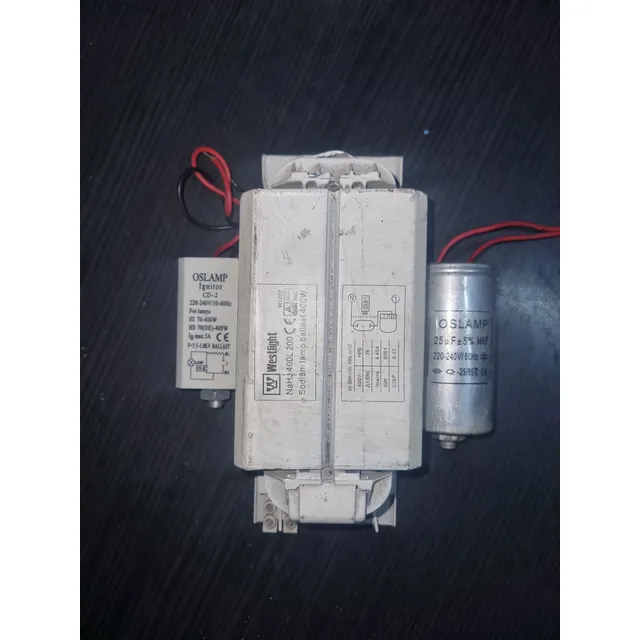 Balasto Vapor De Sodio 400w, Ignitor Y Condensador