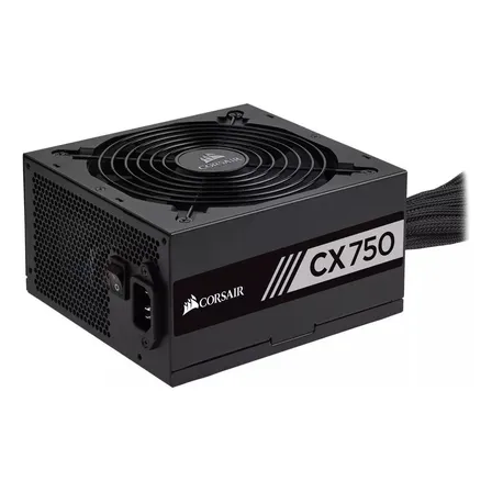 Fonte Corsair Cx750 750w 80 Plus Bronze - Cp-9020279-br Cor Preto