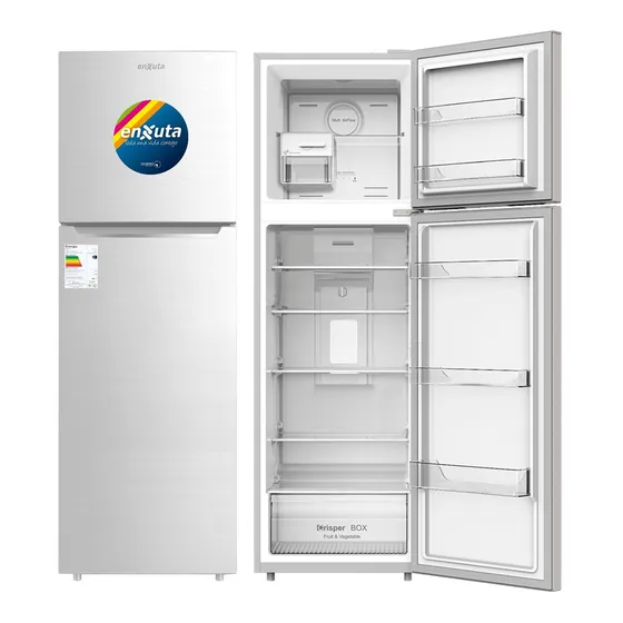 Refrigerador Enxuta Renx275w Frio Seco 255l Color Blanco