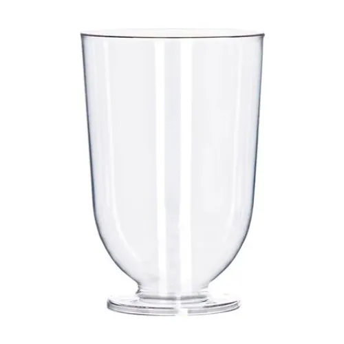 Mini Vasos Tipo Copa Acrílico 50ml Postre Dulce X10 Unidades