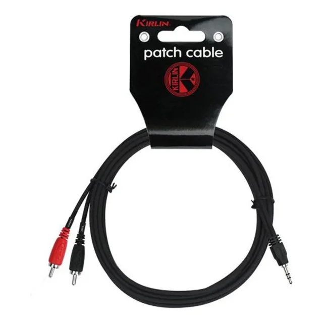 Cable Audio Kirlin Mini Plug A 2 Rca Ye364l15 1,5m