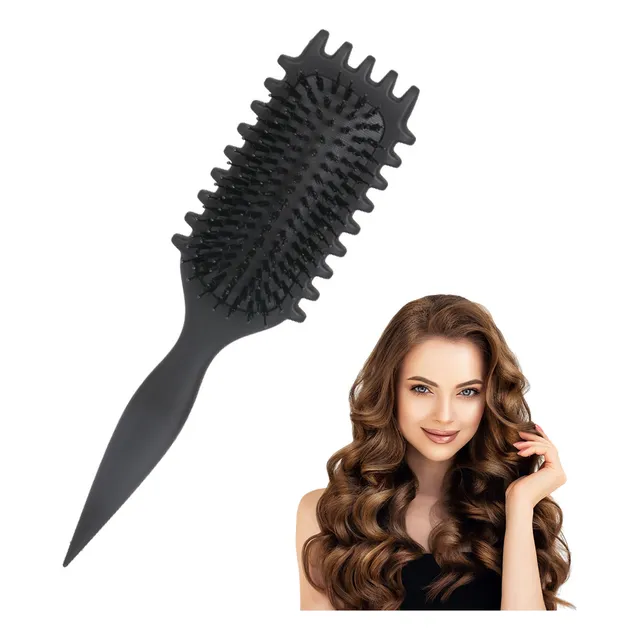 Cepillo Tipo Bounce Curl, Método Curly, Para Cabello Rizado