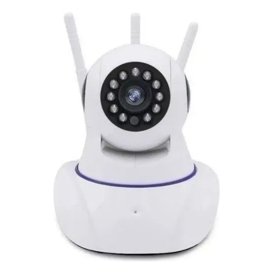 Cámara Seguridad Ip Wifi Robótica Visión Noct 3 Antenas Wifi