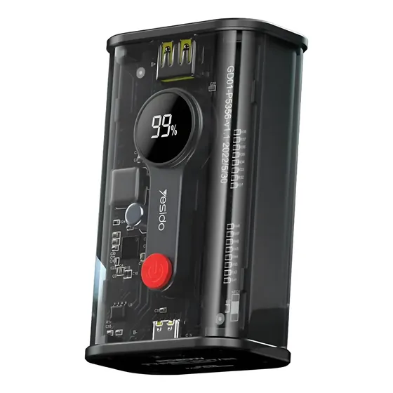 Bateria Externa Power Bank Usb Tipo-c 10000mah Carga Rapida