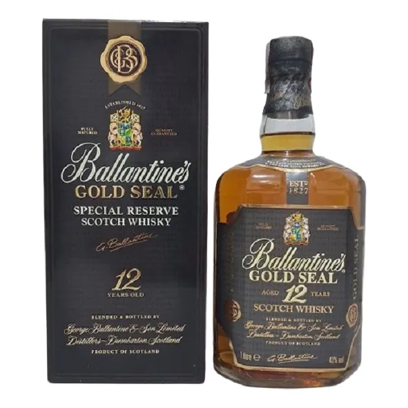 Whisky Ballantine's Gold Seal 12 Anos 1l 43 %  Anos 90