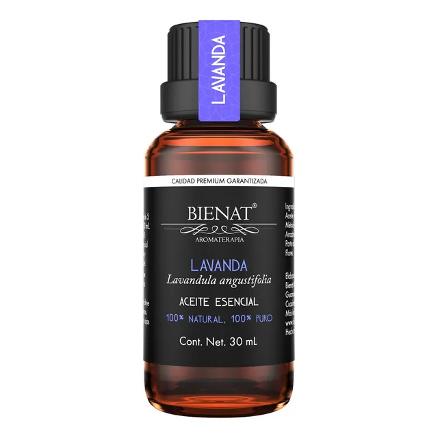 Aceite Esencial De Lavanda 30ml 100% Natural 100% Puro