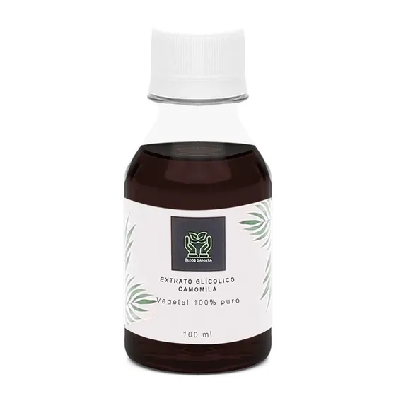 Extrato Glicólico De Camomila 100% Puro 100ml Fragrância Sem Fragrância Tipo De Embalagem Frasco