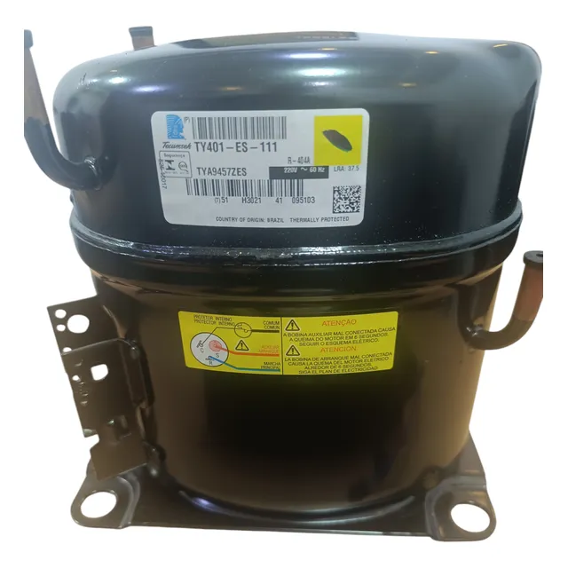 Compresor De 1hp 220v R404a Reciprocante Tecumseh Tya9457zz