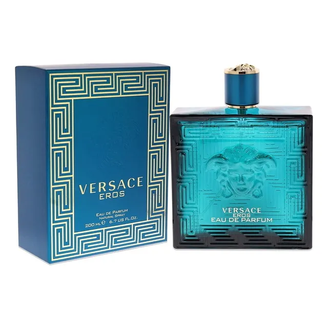 Eros By Versace Eau De Parfum De 200 Ml. 100% Original