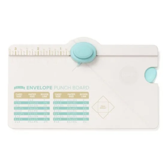 Tabla Sobres Mini Punch Envelope Board Tarjetas Recuerditos