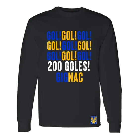 Jersey Playera M Larga Fútbol Tigres Uanl Hombre Gignac 200 