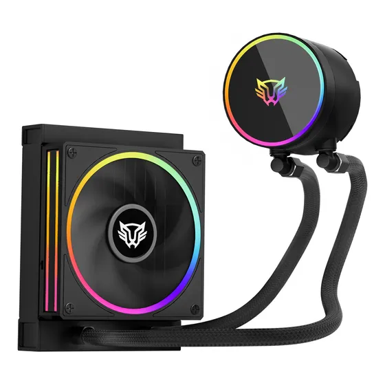 Enfriamiento Liquido 120 Hydrox Pro V2 Hx12 Rgb Tdp 150 W Led Negro