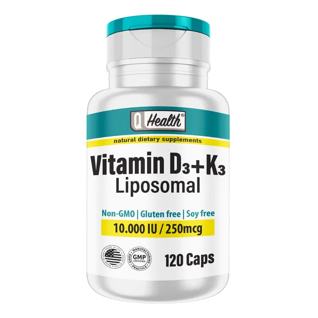 Vitamina D3 + K3 120 Caps