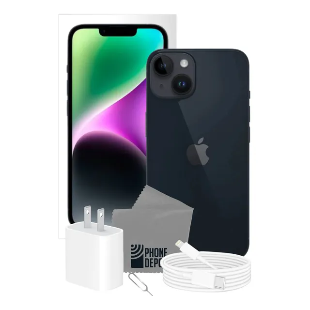 Apple iPhone 14 Plus 128 Gb Medianoche Esim Con Caja Original