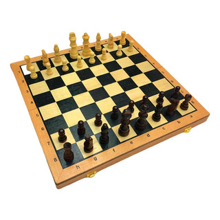 Juego De Ajedrez De Madera De 39x39cm Juego De De Madera Juego De Ajedrez De Madera De 39x39cm Juego De De Madera