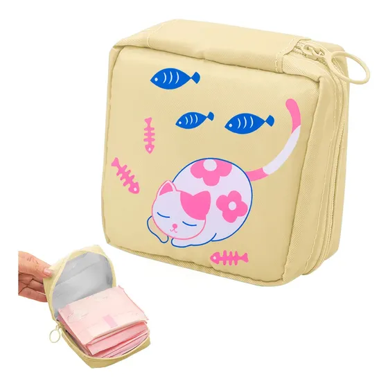 Porta Maquillaje Kawaii Porta Toallas Higiénicas