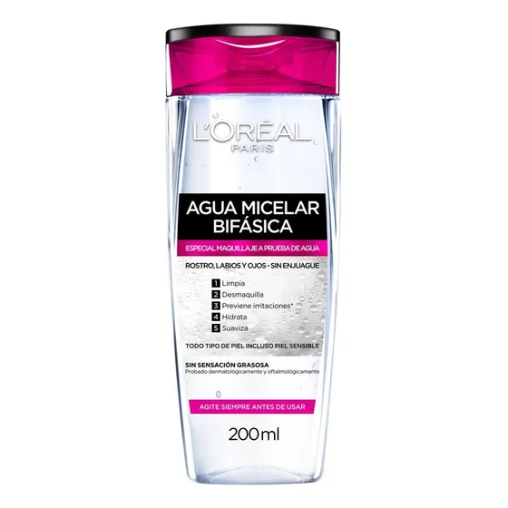 Agua Micelar Bifásica L'oréal Paris Hidra Total 5