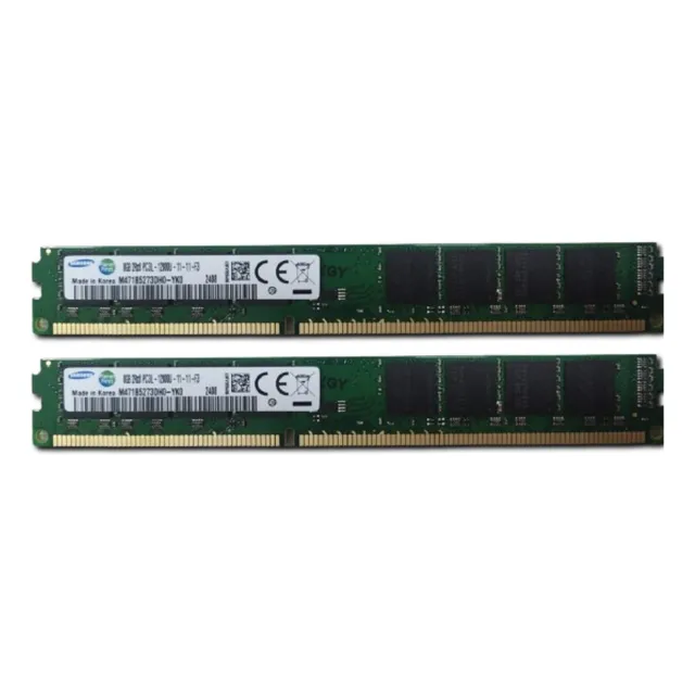 Memoria Ram Samsung Ddr3 2x8gb 1600mhz Oem  Kit 16gb Total