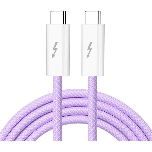 Cable Usb4 Usb C 40gbs 240w 1.8m 8k Colores Thunderbolt 4