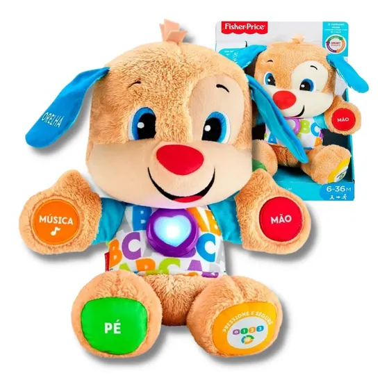 Pelúcia Interativa Cachorrinho Smart Stages Fisher Price