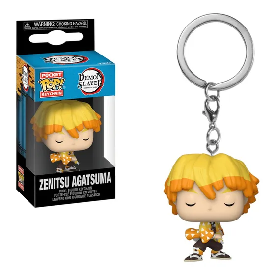 Llavero Funko Pop Zenitsu Agatsuma Demon Slayer