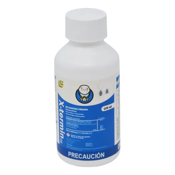 Insecticida X-termin 100 Ml, Para Cucarachas, Moscas, Arañas