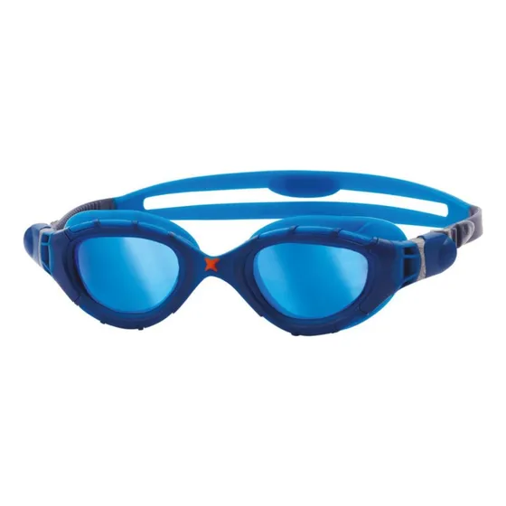 Óculos De Natação Zoggs Predator Flex 2.0 Titanium Cor Azul
