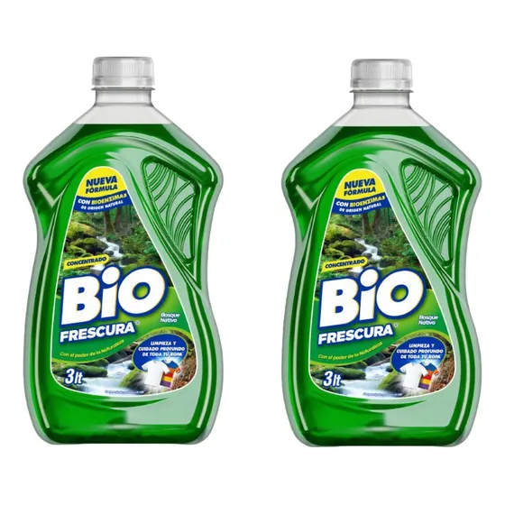 Detergente Bio Frescura 3l X 2 Unidades