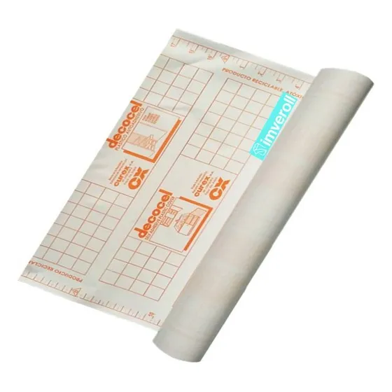Rollo Papel Contact Transparente 20 Mts Curex Decocel