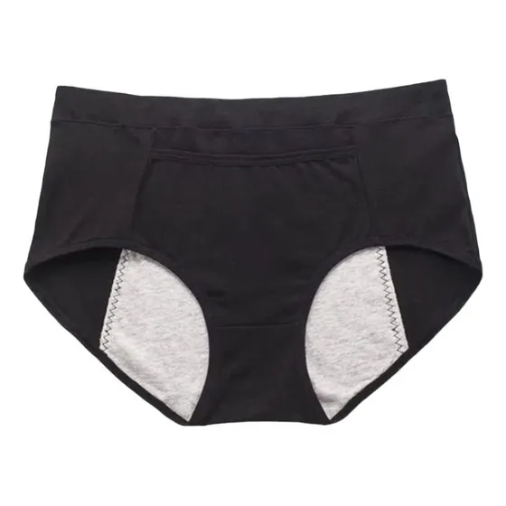 Panty Calzon Mestrual Braga De Algodon Antifugas De Periodo