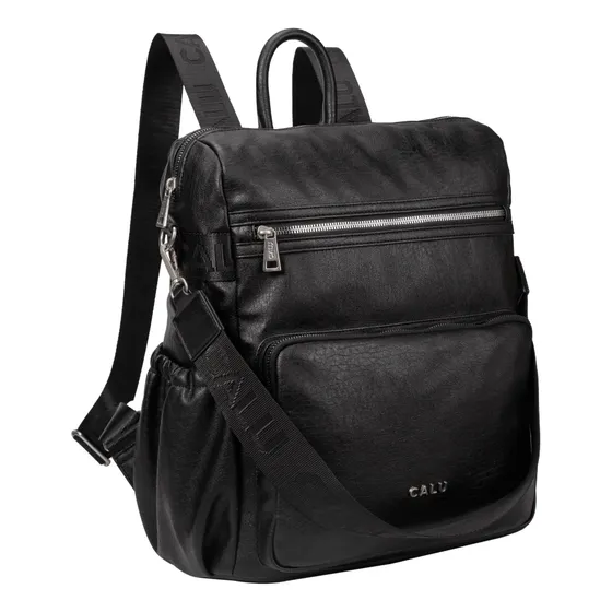 Mochila Cartera New Monstera Laptop  Negro Calu