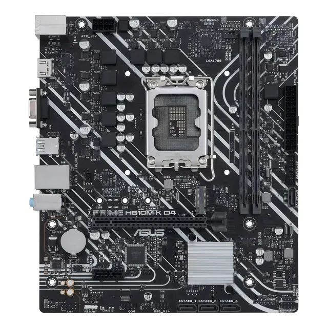 Motherboard H610m-k D4 Asus Prime Intel S1700