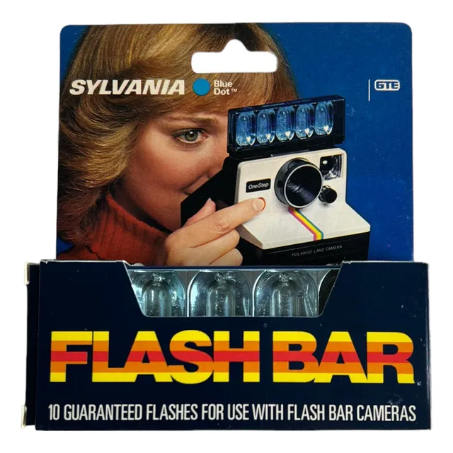 Barra De Flash Flashbar Sylvania Punto Azul Polaroid Sx-70