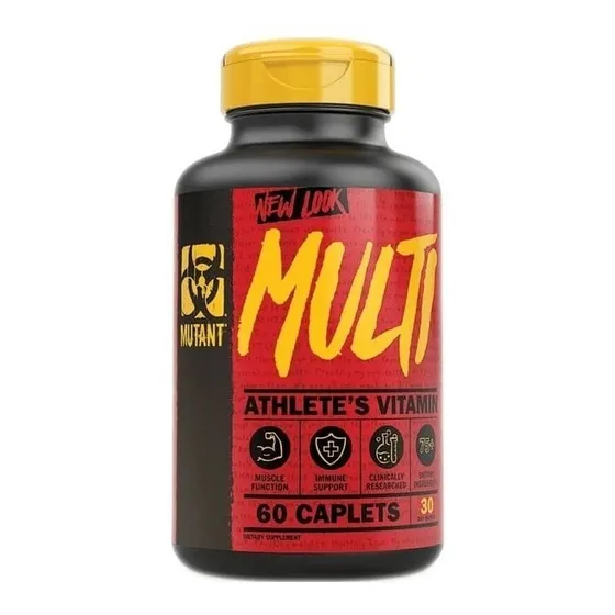 Mutant Multivitamínico Vitaminas 60 Cápsulas 30 Servicios