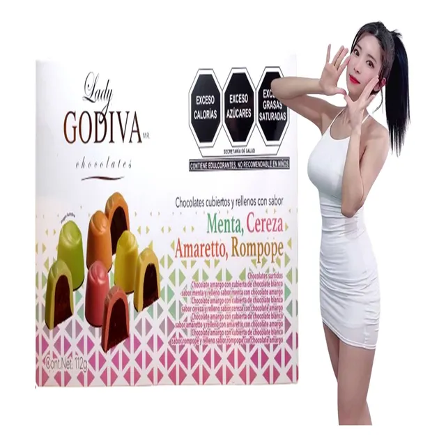 Lady Godiva Chocolates Surtidos Cubiertos Y Rellenos Sabores