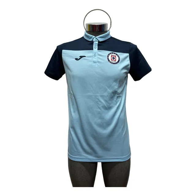 Playera Polo Original Joma Club De Futbol Cruz Azul Maquina.