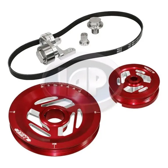 Kit Polea Mst Multicanal Escalibur Rojo Vw Escarabajo