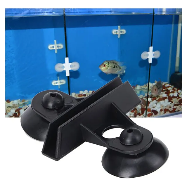 Clips Separador Divisor Con Ventosas Para Pecera Y Acuario