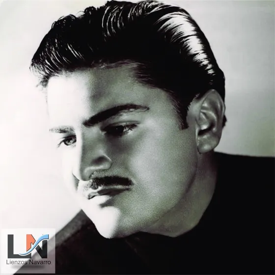Lienzo Tela Canvas Jose Alfredo Jimenez 100x100cm Aprox